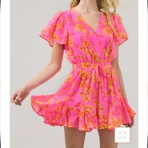 Sugar Lips‎ Hot Rod Babygirl Drawstring Romper Small